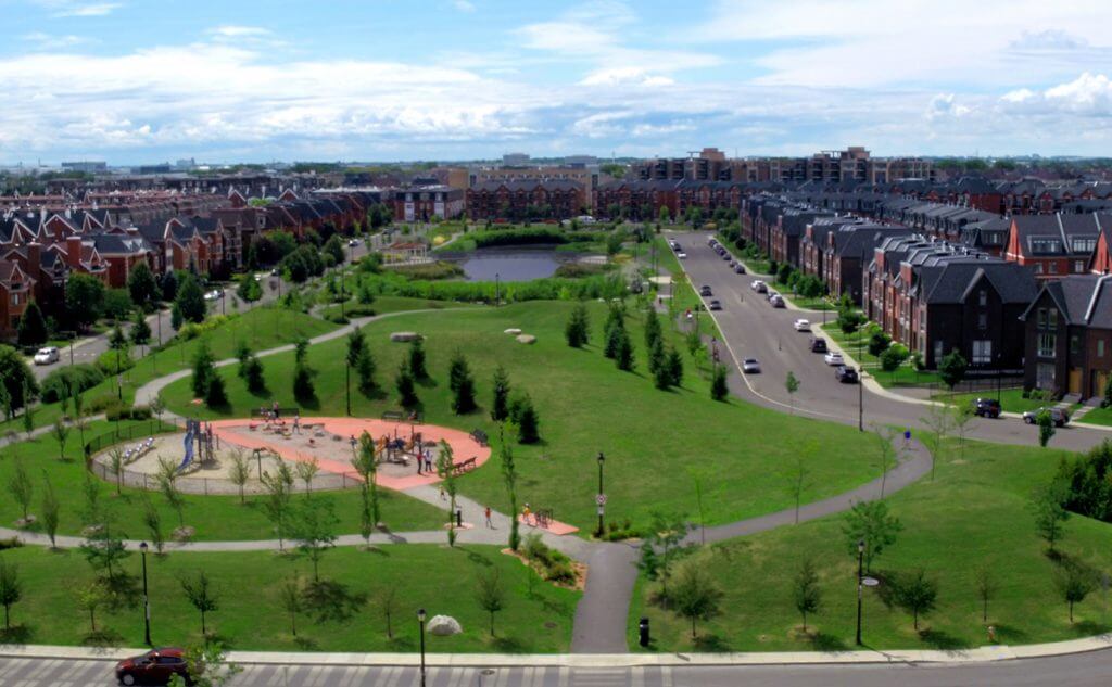 Nouveau réseau d'éclairage public au DEL dans le quartier Bois Franc Infrastructel